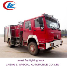 HOWO 4*4 Forest Fire Fighting Truck for Sale